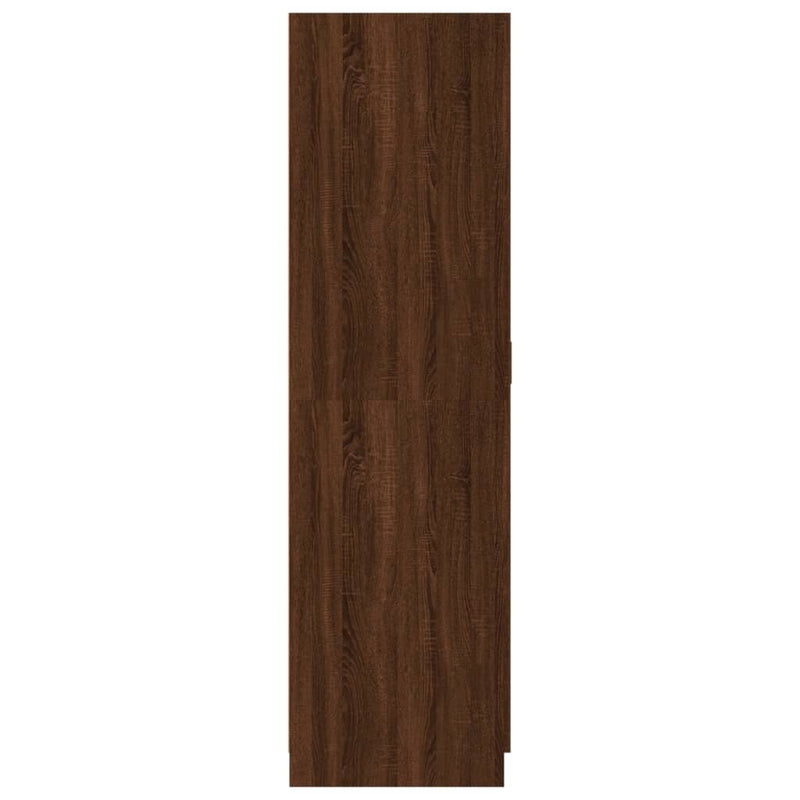 Wardrobe Brown Oak 80x50x180 cm Engineered Wood