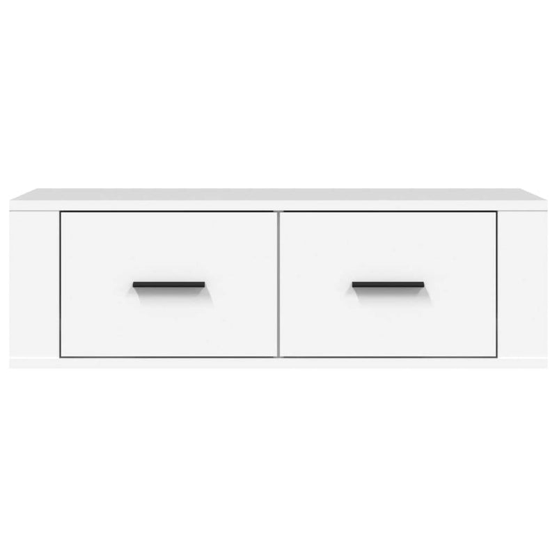 Hanging TV Cabinet White 80x36x25 cm Engineered Wood