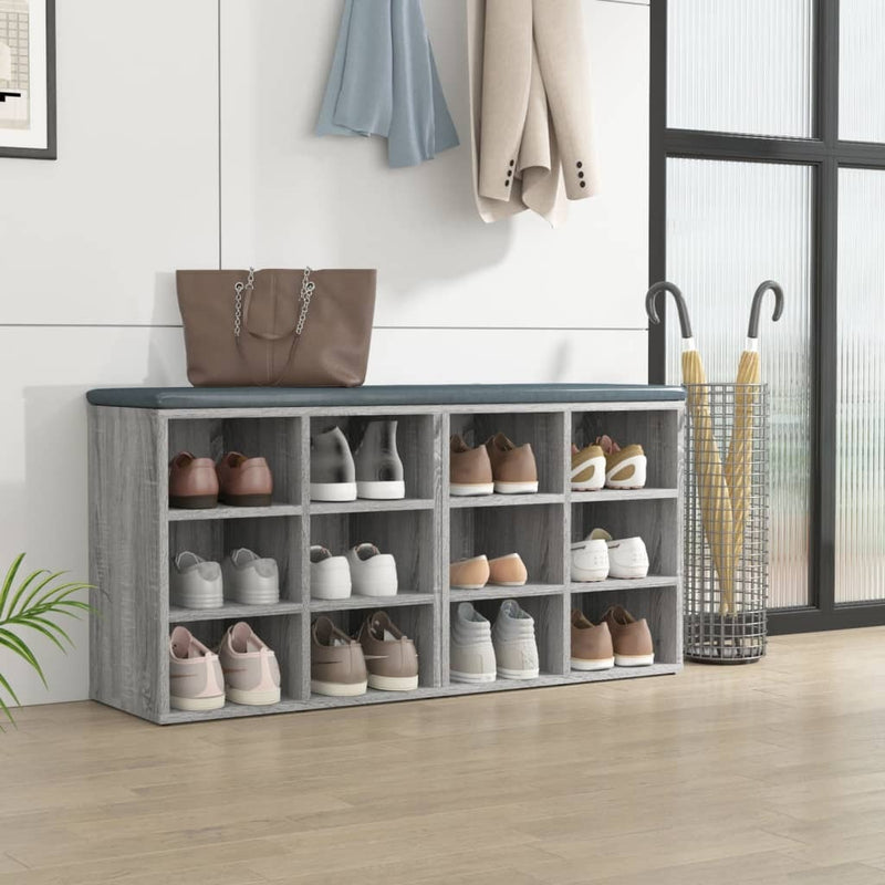 Shoe Cabinets 2 pcs Grey Sonoma 52.5x30x50 cm