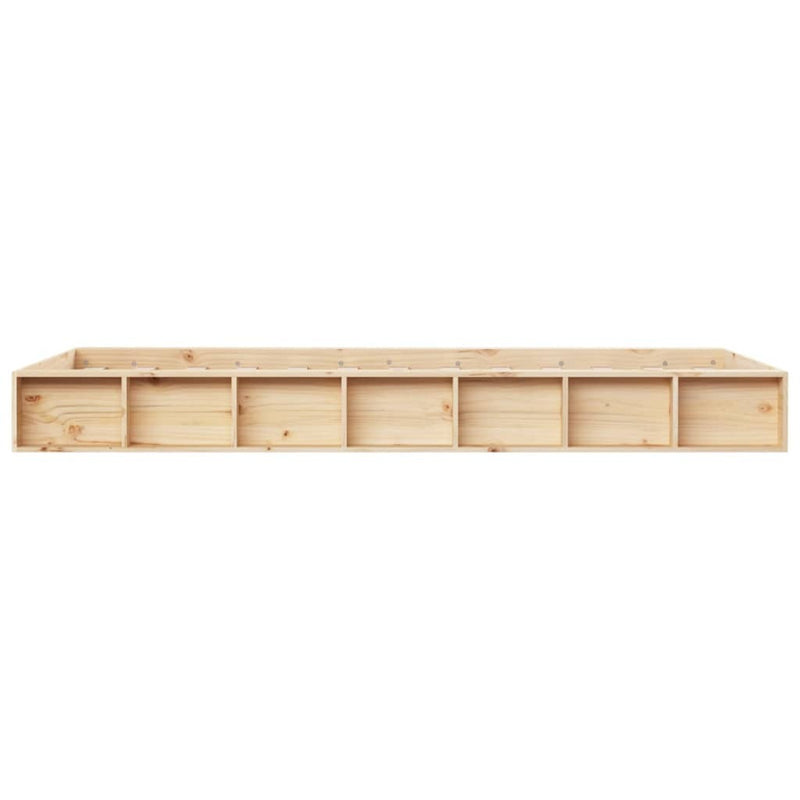 Bed Frame without Mattress 90x190 cm Single Single Solid Wood