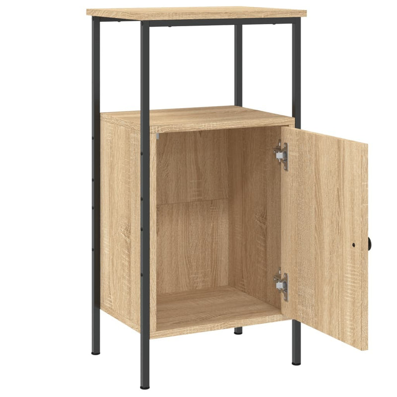 Bedside Cabinet Sonoma Oak 41x31x80 cm Engineered Wood