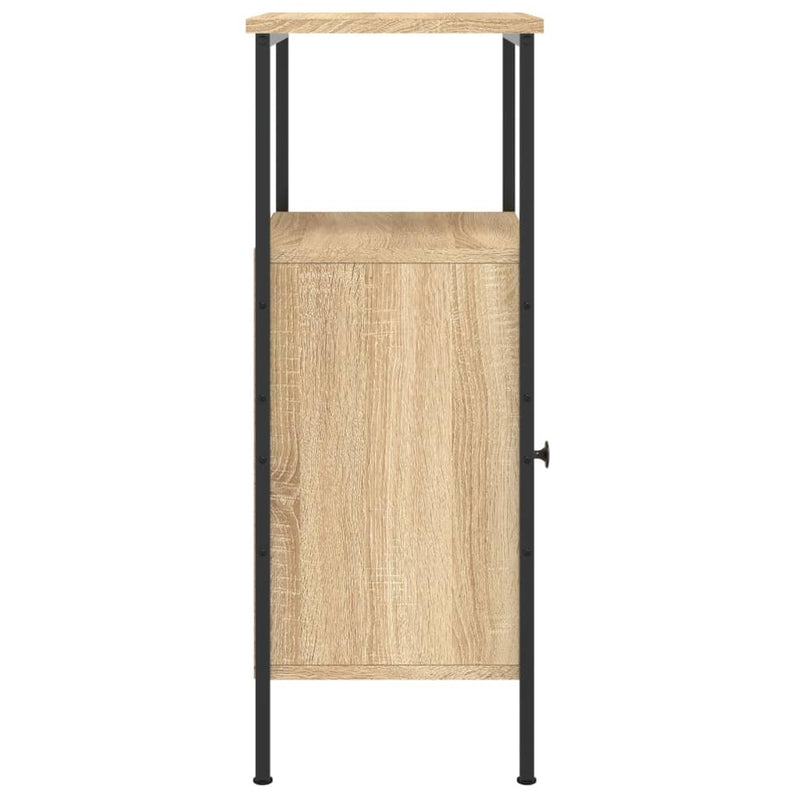 Bedside Cabinet Sonoma Oak 41x31x80 cm Engineered Wood