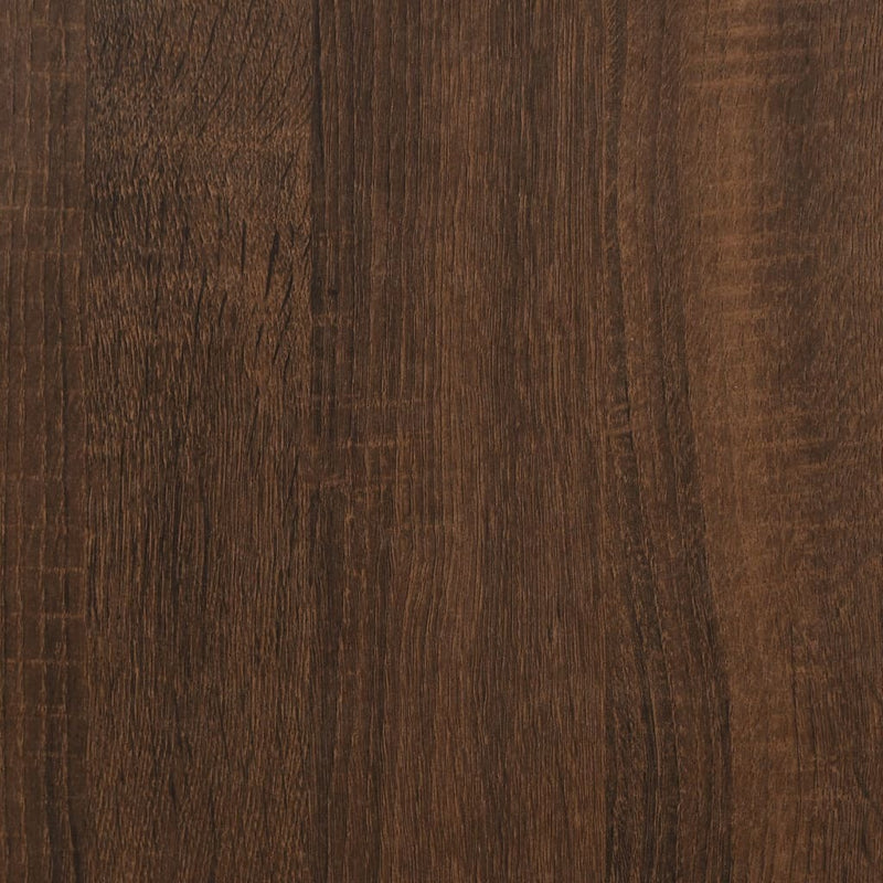 Hanging Cabinet Brown Oak 39.5x31x60 cm Engineered Wood