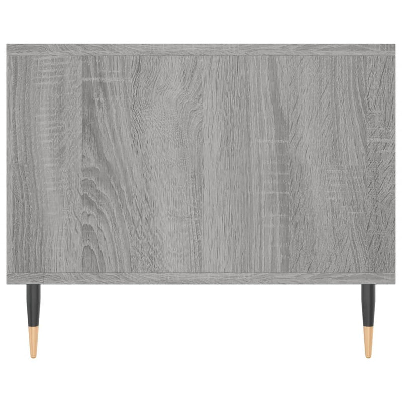 Coffee Table Grey Sonoma 102x50x40 cm Engineered Wood