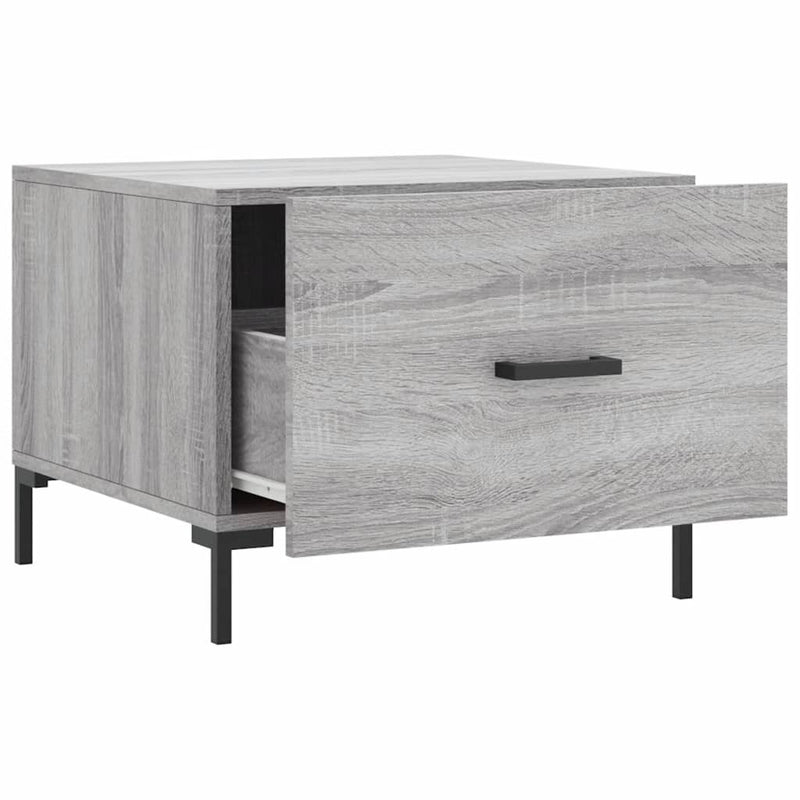 Coffee Tables 2 pcs Grey Sonoma 50x50x40 cm Engineered Wood