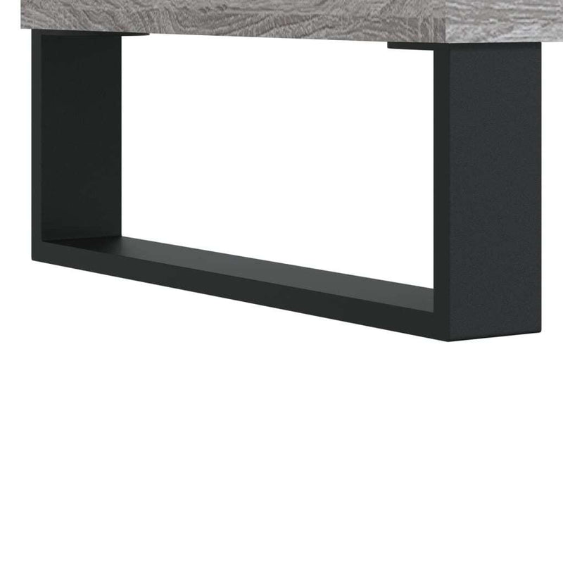 Coffee Table Grey Sonoma 50x50x40 cm Engineered Wood