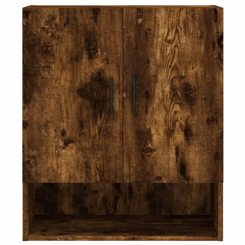 Wall Cabinet Smoked Oak 60x31x70 cm Engineered Wood