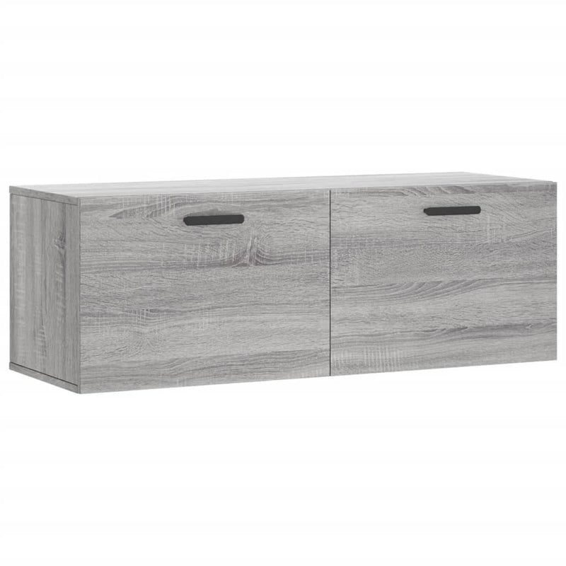 Wall Cabinet Grey Sonoma 100x36.5x35 cm Engineered Wood