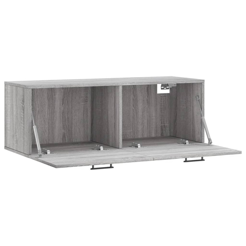 Wall Cabinet Grey Sonoma 100x36.5x35 cm Engineered Wood