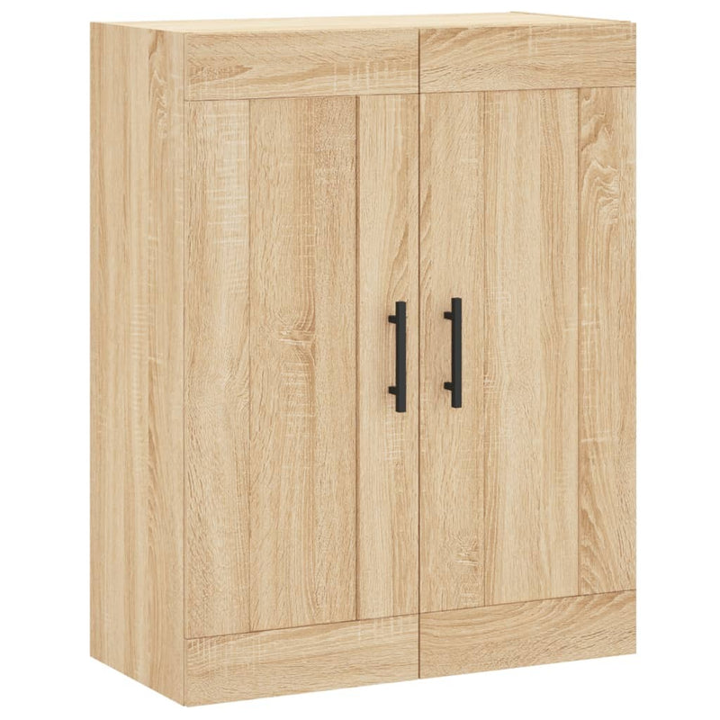 Wall Mounted Cabinet Sonoma Oak 69.5x34x90 cm Engineered Wood