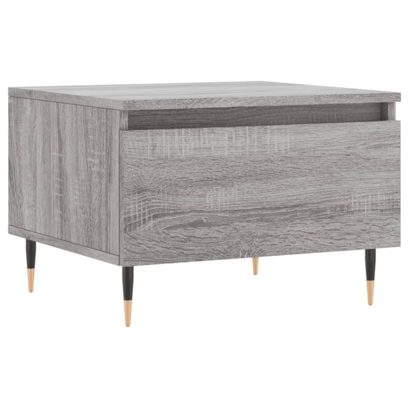 Coffee Table Grey Sonoma 50x46x35 cm Engineered Wood