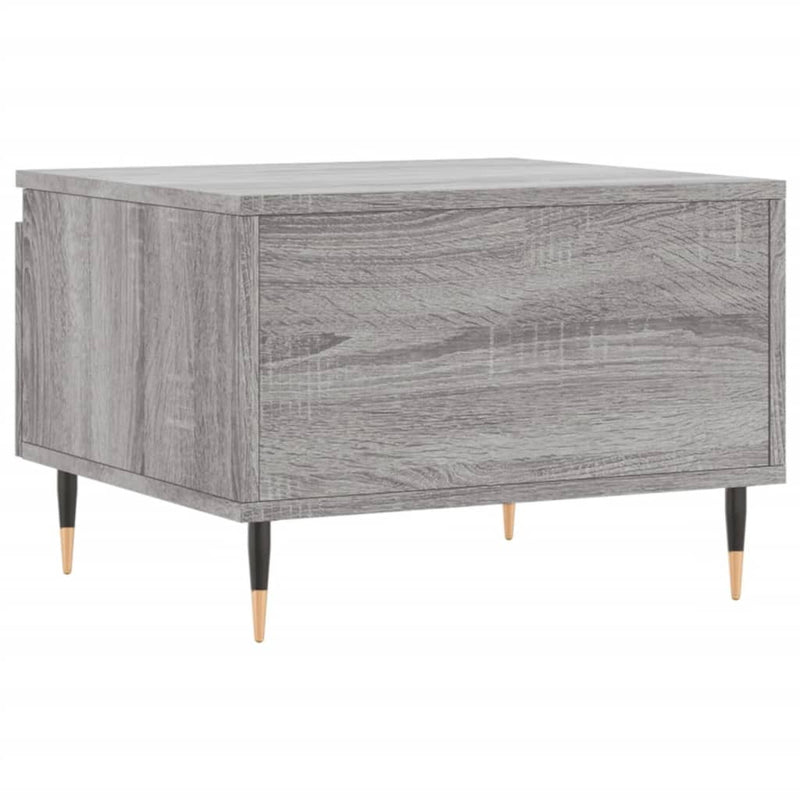 Coffee Table Grey Sonoma 50x46x35 cm Engineered Wood