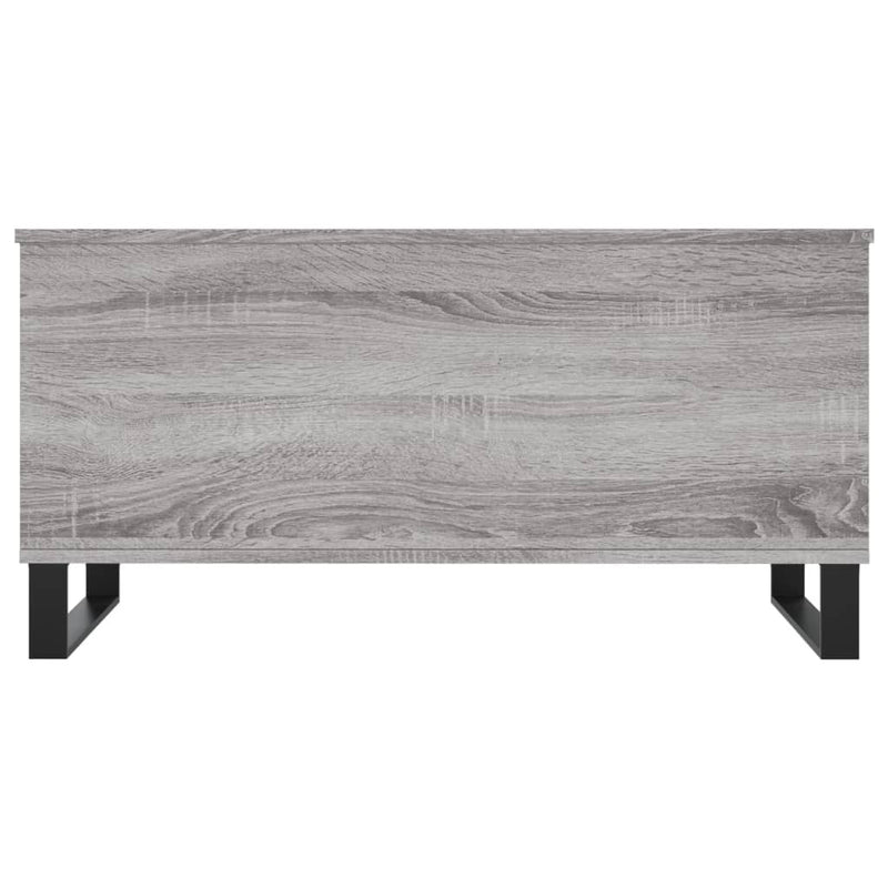 Coffee Table Grey Sonoma 90x44.5x45 cm Engineered Wood