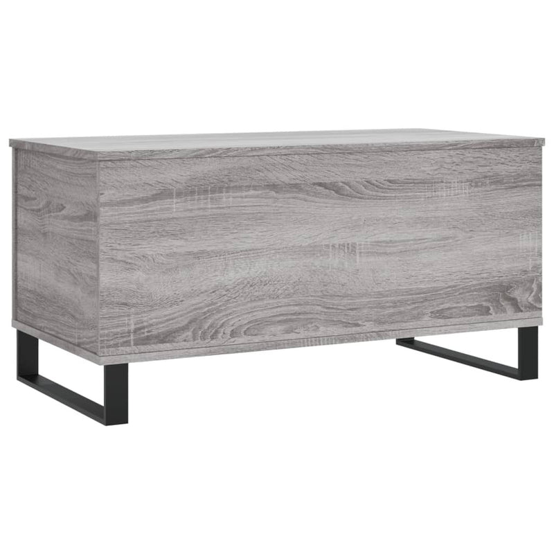 Coffee Table Grey Sonoma 90x44.5x45 cm Engineered Wood