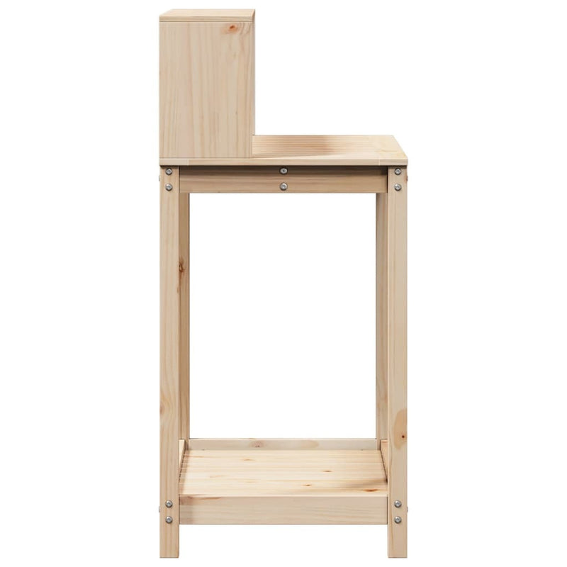 Potting Table with Shelves 82.5x50x109.5 cm Solid Wood Pine