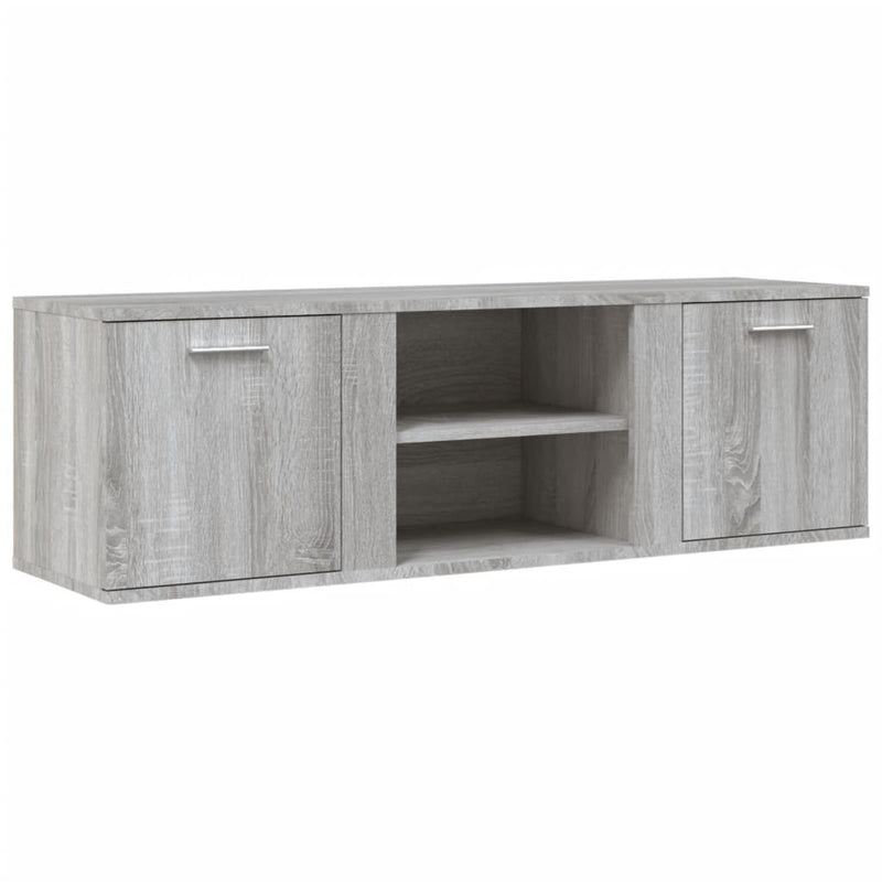 TV Cabinet Grey Sonoma 120x34x37 cm Engineered Wood