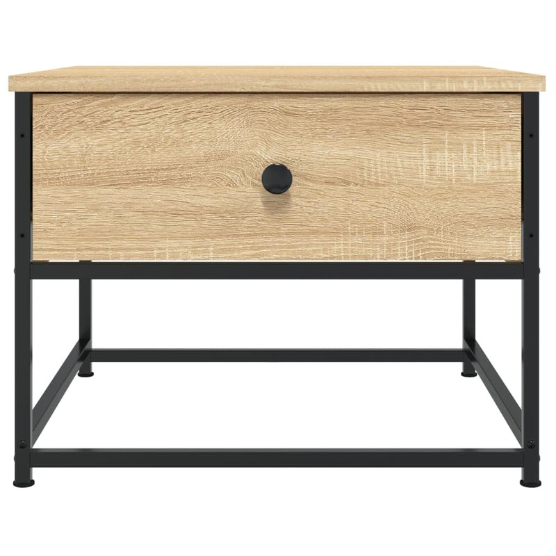 Coffee Table Sonoma Oak 51x51x40 cm Engineered Wood