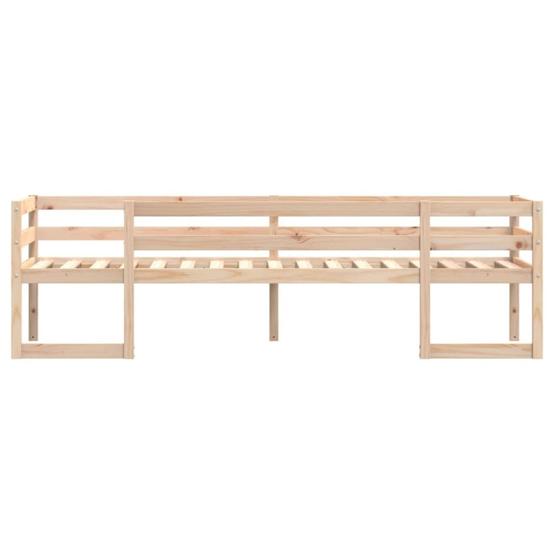 Kids' Bed Frame without Mattress 75x190 cm Small Single Solid Wood Pine