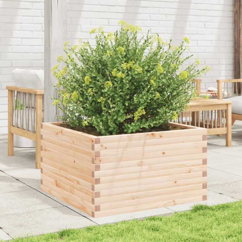 Garden Planter 80x80x45.5 cm Solid Wood Pine