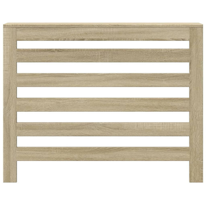 Radiator Cover Sonoma Oak 104x20x82 cm Engineered Wood