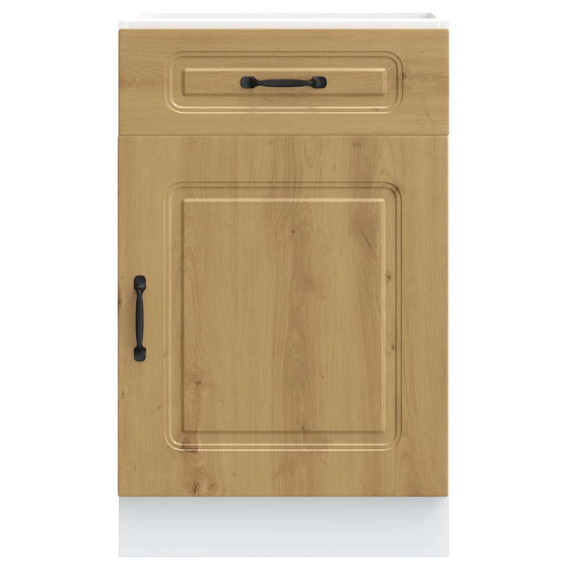 Kitchen Base Cabinet Kalmar Artisan Oak Engineered Wood