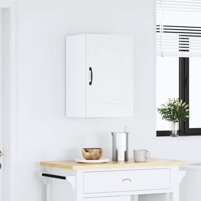 Kitchen Wall Cabinet Kalmar White Engineered Wood