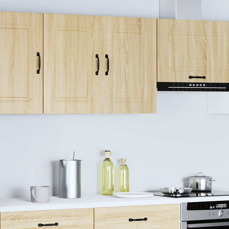 Kitchen Wall Cabinet Kalmar Sonoma Oak Engineered Wood