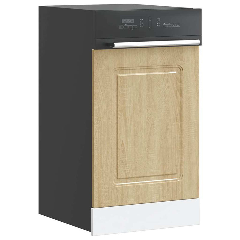 Dishwasher Panel?Kalmar?Sonoma Oak 45x1.5x67 cm Engineered Wood