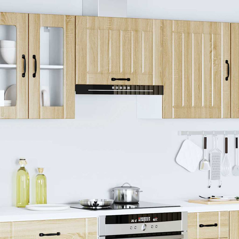 Kitchen Wall Cabinet Lucca Sonoma Oak Engineered Wood