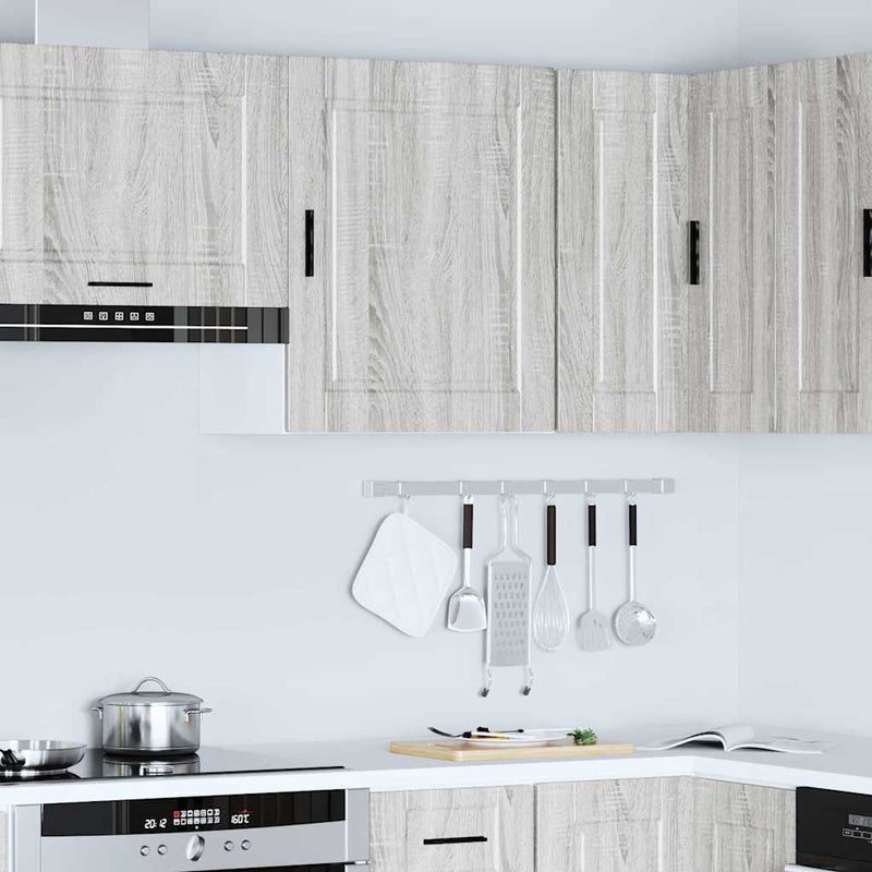 Kitchen Wall Cabinet?Porto Grey Sonoma Engineered Wood