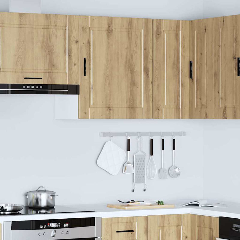 Kitchen Wall Cabinet?Porto Artisan Oak Engineered Wood