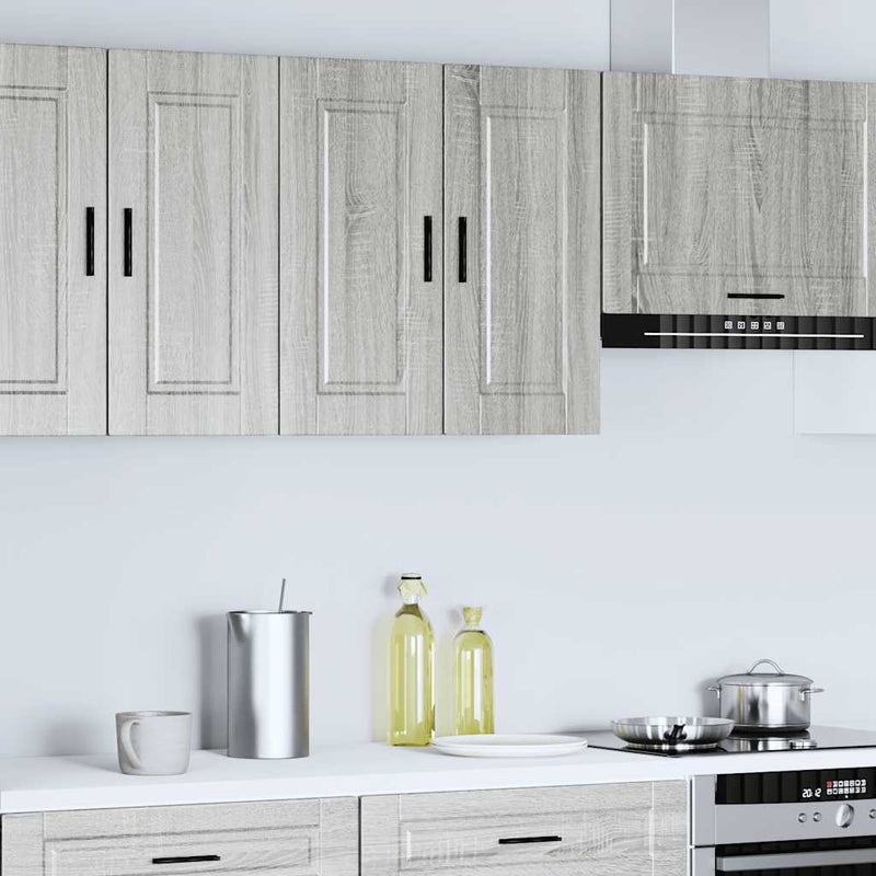 Kitchen Wall Cabinet Porto Grey Sonoma Engineered Wood