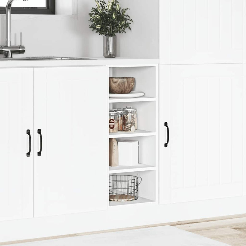 Bottom Cabinet White 30x44,5x81,5 cm Engineered Wood