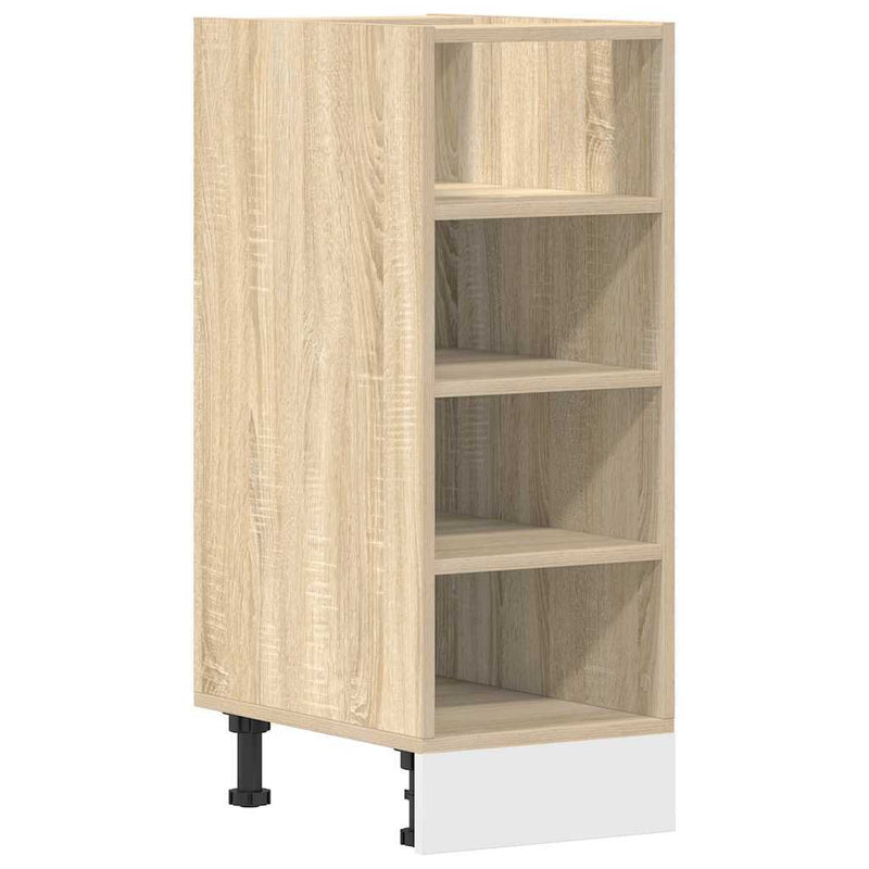 Bottom Cabinet Sonoma Oak 30x44,5x81,5 cm Engineered Wood