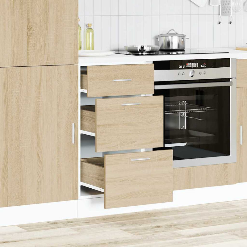 Bottom Cabinet Sonoma Oak 40x46x81.5 cm Engineered Wood