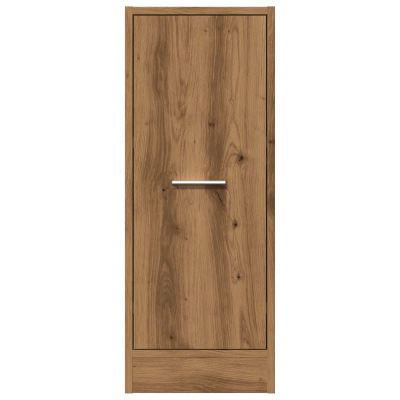 Apothecary Cabinet Artisian Oak 30x41x77.5 cm Engineered Wood