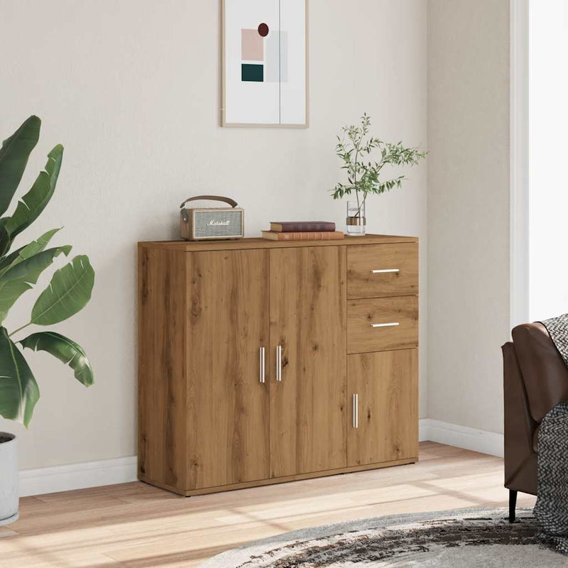 Sideboard Artisan Oak 91x29.5x75 cm Engineered Wood