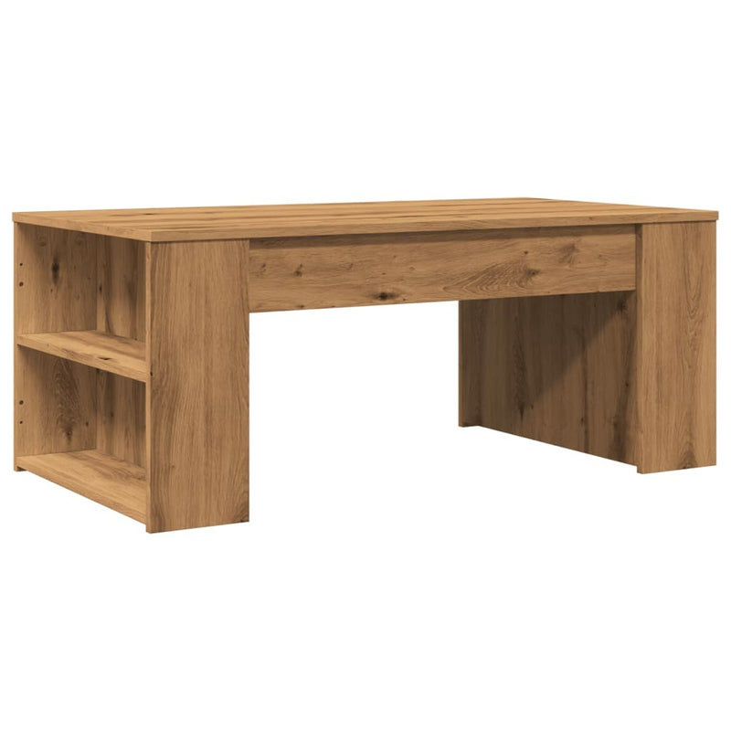 Coffee Table Artisan Oak 102x55x42 cm Engineered Wood