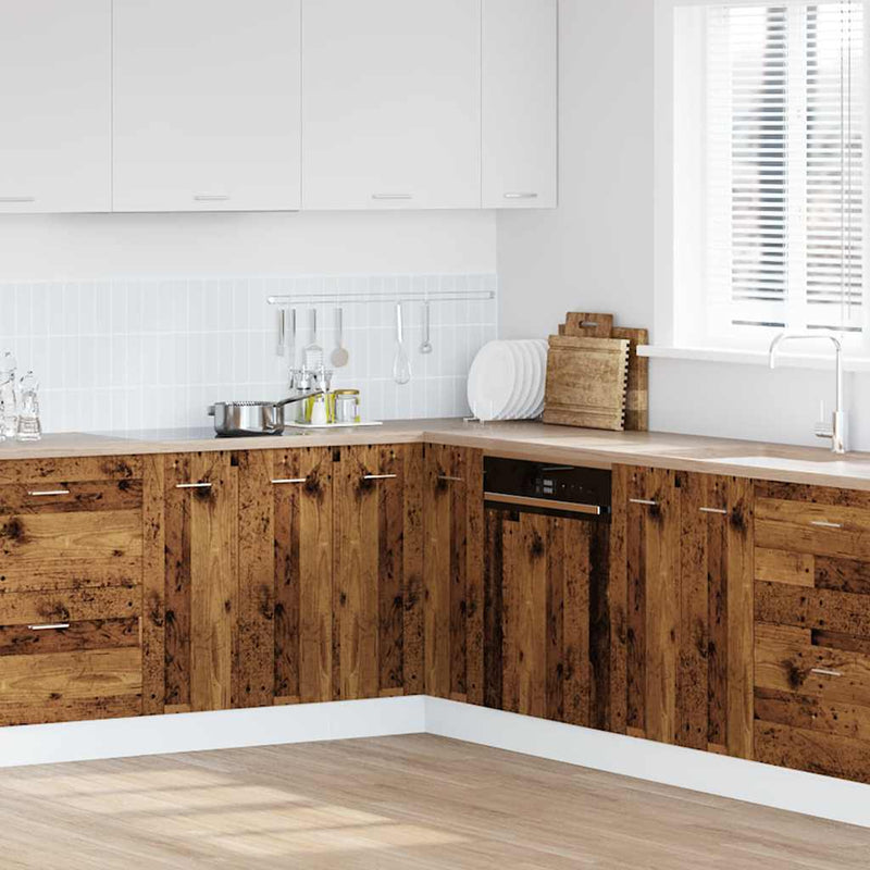 Kitchen Cabinet Old Wood 75.5x75.5x81.5 cm Engineered Wood