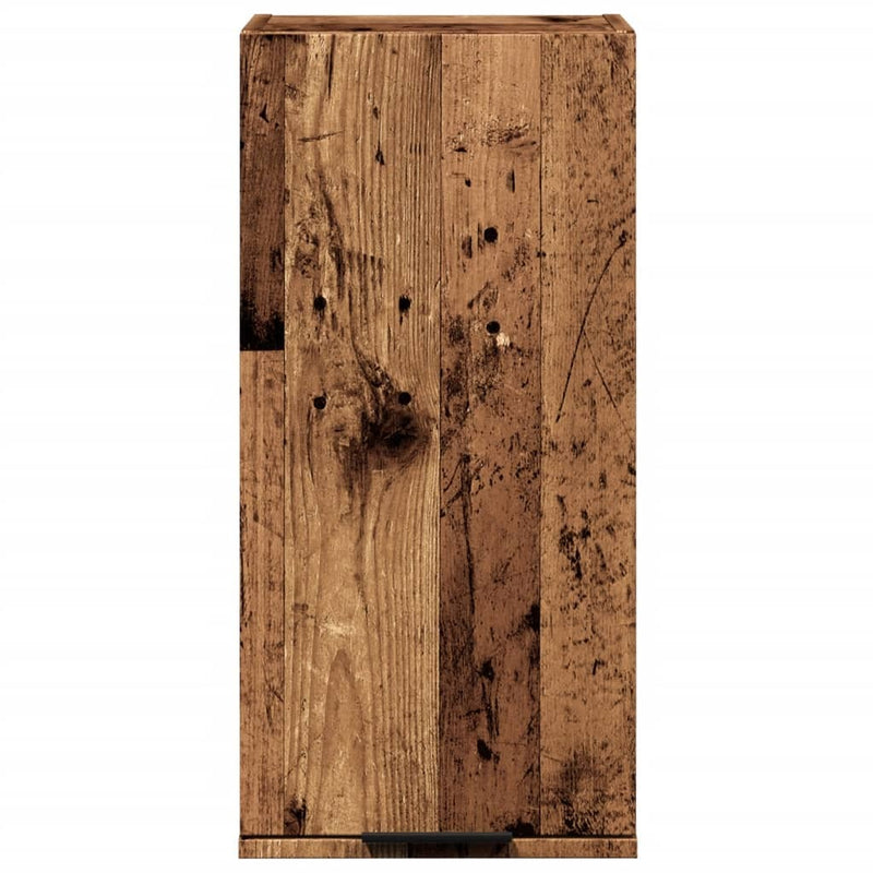 Wall-mounted Bathroom Cabinet Old Wood 32x20x67 cm