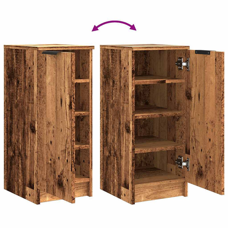 Shoe Cabinet Old Wood 29.5x35x70 cm Engineered Wood