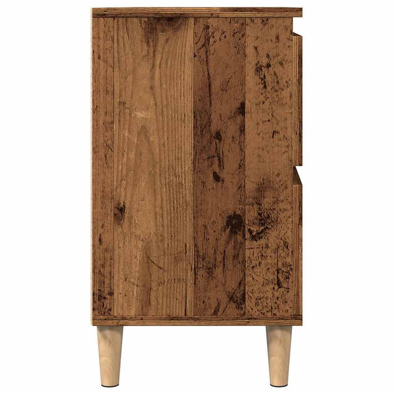 Sink Cabinet Old Wood 80x33x60 cm Engineered Wood