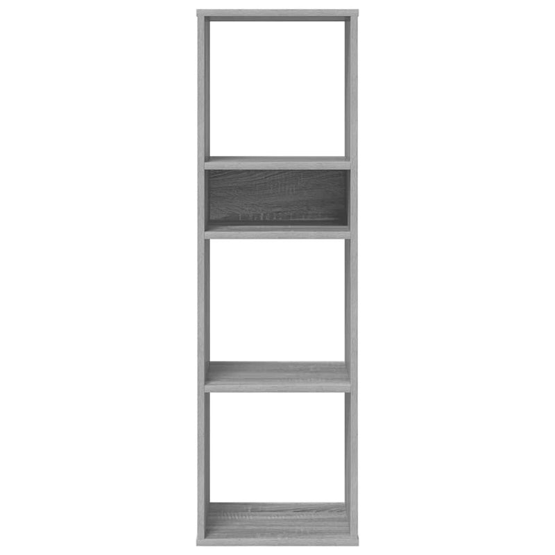 Book Cabinet Grey Sonoma 34x31x112 cm Engineered Wood