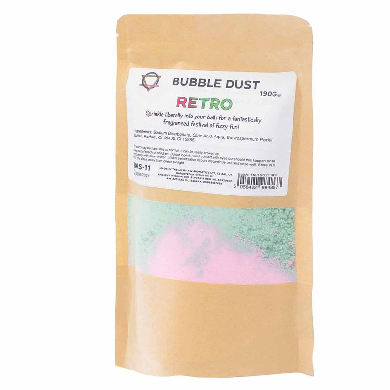 Retro Bath Dust 190g - Per case: 1 Piece