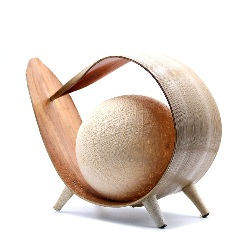 Natural Coconut Lamp - Natural Loop - Per case: 1 Piece