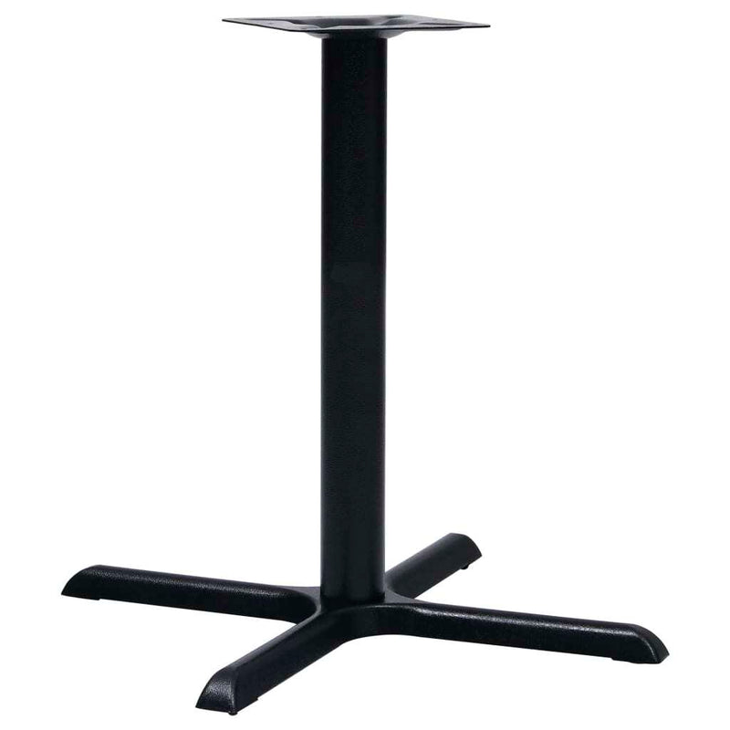 Bistro Table Leg Black 76x76x72 cm Cast Iron