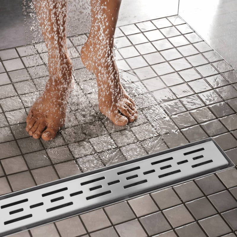 Stainless Steel Shower Floor Drain Line 740 x 110 mm