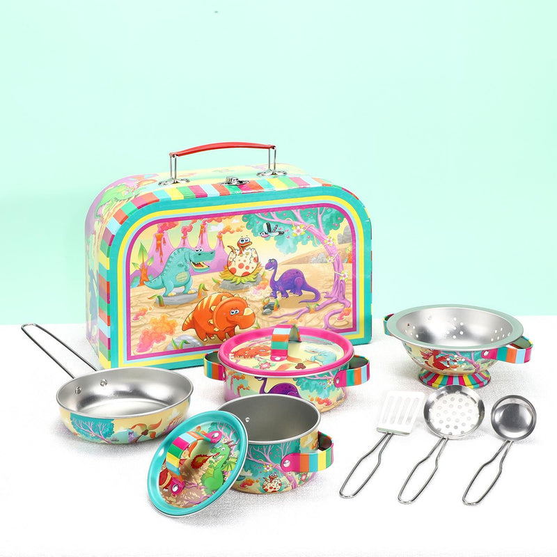 Soka kitchenware set - dinosaur  0000351