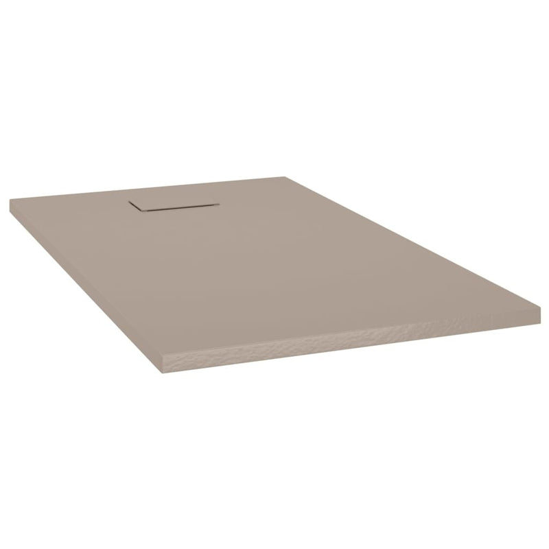 Shower Base Tray SMC Brown 120x70 cm